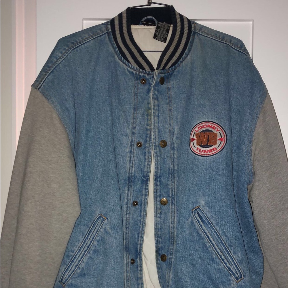 Vintage LT Denim Varsity Jacket! taking offers!